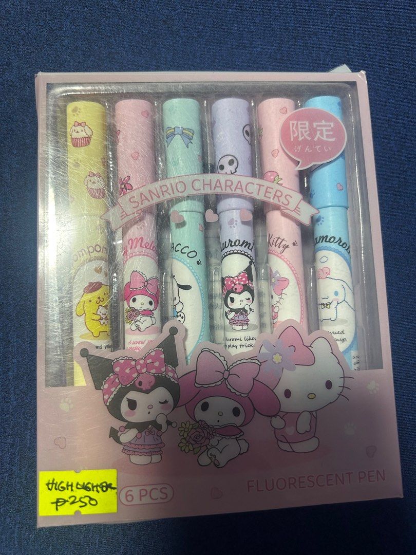 Limited: Sanrio / Slam Dunk Pen Set (Category: Stationery & School Supplies) located in Manila. Submitted by luxurybrandsonly (Listing ID 1369789767, Image 2). Description: 🖊️✨ FOR SALE: Sanrio Gel Pens – Kuromi & Cinnamoroll ✨🖊️ Add a dash of kawaii to your writing! 💕 💖 Choose from: 💜 Kuromi – for a little sass and style 💙 Cinnamoroll – for sweet and soft vibes ✅ Smooth gel ink ✍️ ✅ Super cute Sanrio designs ✅ Perfect for journaling, gifti
