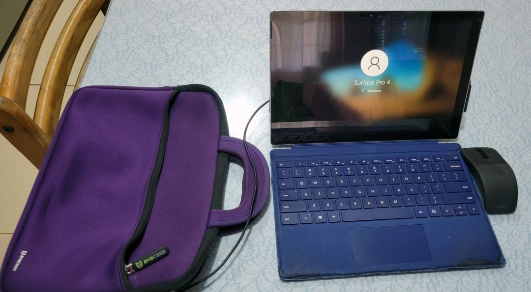 Microsoft Surface Pro 4 Notebook Laptop Tablet Touchscreen Sale or Swap (Category: Laptops & Notebooks) located in Paranaque City. Submitted by lyjames (Listing ID 1369830484, Image 1). Description: Note: Please read first before inquiring Hindi na ako magrereply kung nandito na ang sagot sa details ng ad. Microsoft Surface Pro 4 Notebook Laptop Tablet Touchscreen Intel Core i5-6300u 2.4ghz up to 3.0ghz 8gb Ram 256gb SSD NVME 12.3" Pixel Sense Di