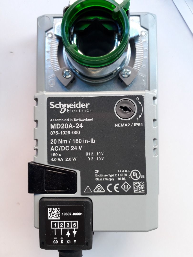 MODULATING DAMPER ACTUATOR, Commercial & Industrial, Industrial ...
