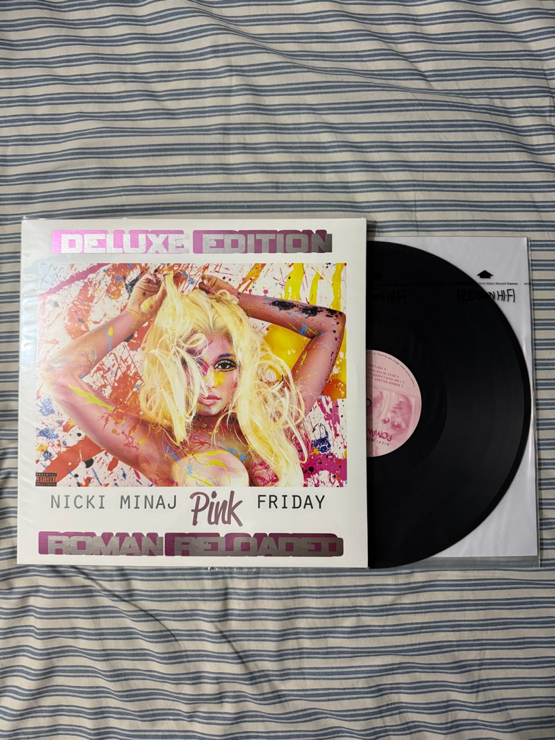 Nicki Minaj Pink Friday Roman Reloaded Deluxe Vinyl, Hobbies &