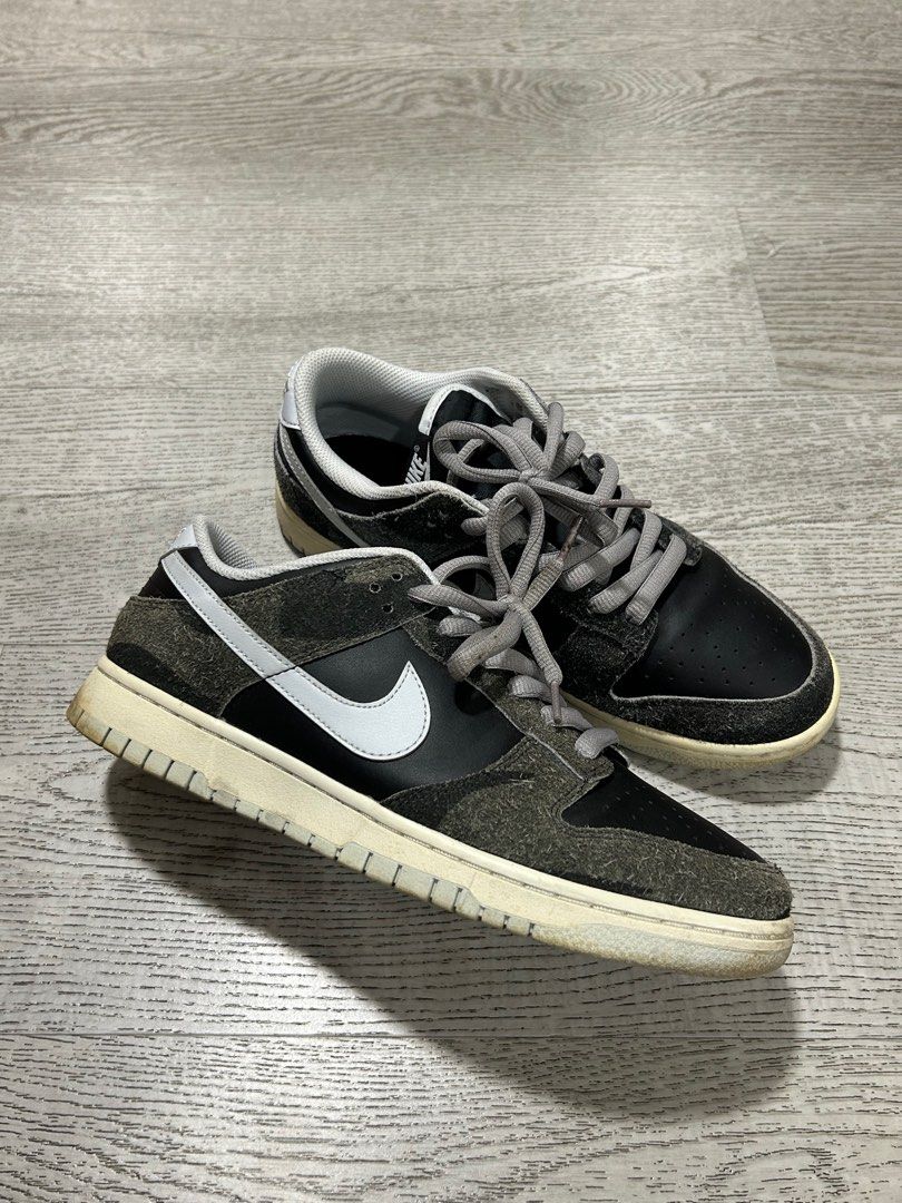 nike dunk low retro prm animal pack zebra