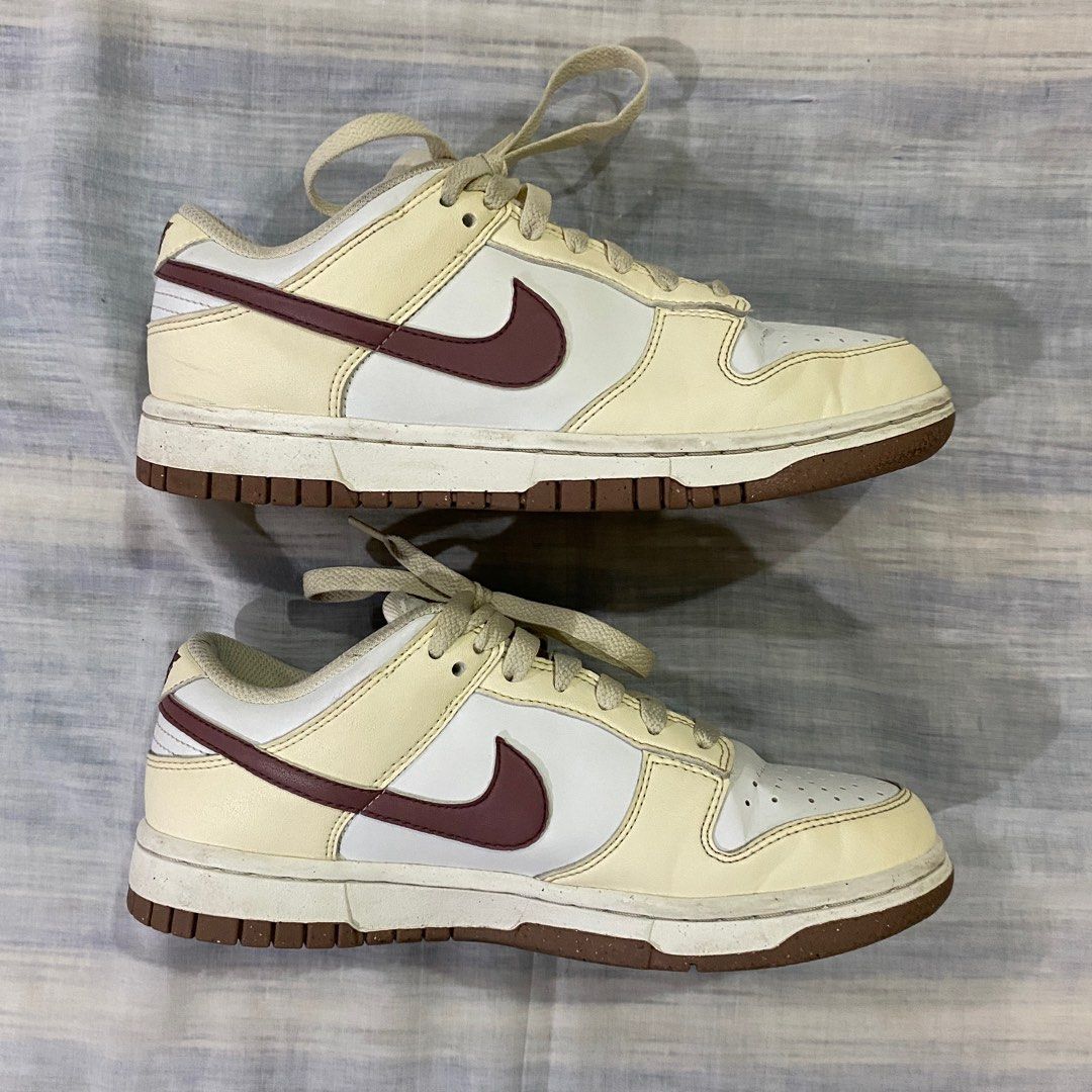 Nike Dunk Low Next Nature Sneakers (Category: Sneakers) located in Antipolo. Submitted by de.klutter (Listing ID 1369764619, Image 3). Description: Nike Dunk Low Next Nature Sneakers - Color: Coconut Milk / Smokey Mauve - Size: Women’s US 6.5 / UK 4 or Men’s US 5 / UK 4 - Comes in its original box with paper tag CONDITION: 8/10. Pre-loved, used with care; just needs cleaning. Guaranteed authentic. Bought this last year, in-store, from Footlocker 