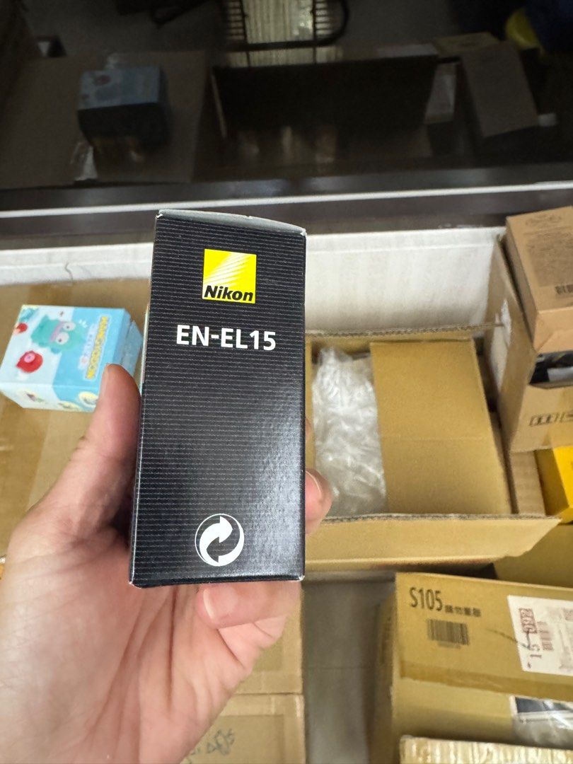 由 yen1031 (刊登 ID 1369847127，圖片 2) 提交，位於 新北市 (New Taipei) 的 Nikon EN-EL15電池 (類別：電池及充電器)，說明：。