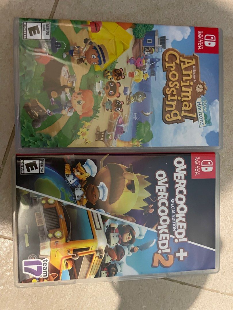 Nintendo Switch (Category: Nintendo) located in Taguig. Submitted by eunsy (Listing ID 1369691972, Image 3). Description: Bought December 2024. Complete inclusions with box and including 2 games - Animal Crossing and Overcooked.