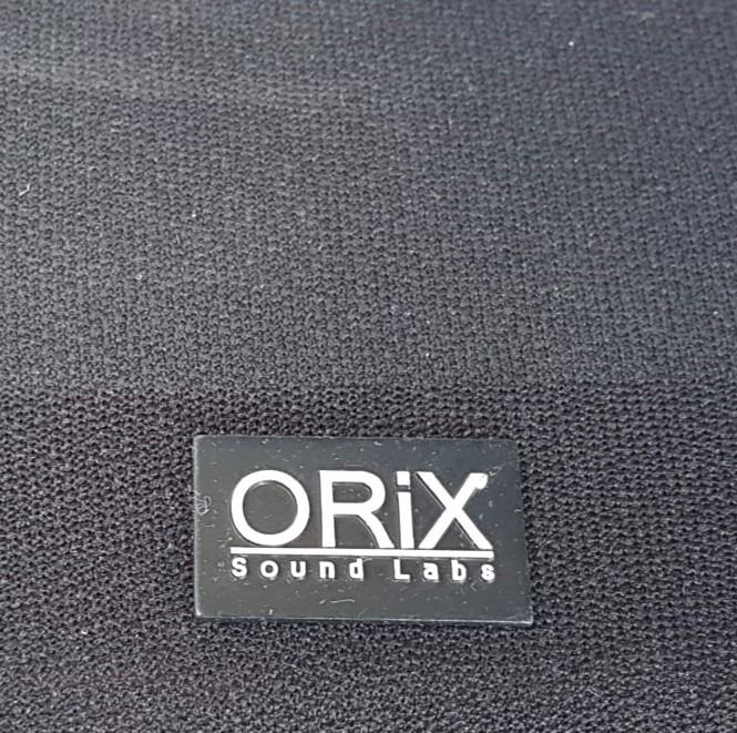 Original ORIX Sound Labs Speaker Dust Cover, Professional EUROPE Sound System, 22.3 by 7 inches, Sleek Design, Standing Speakers, ORIX Loudspeakers, Protective Dust Covers, Parts, Spares, Replacements, Decorative Display, Studio Exhibit, Showpiece (Category: Soundbars, Speakers & Amplifiers) located in Singapore. Submitted by warehouseno5 (Listing ID 1369761224, Image 3). Description: Professional ORIX Speaker System, ORIX Sound Labs, Designed, E