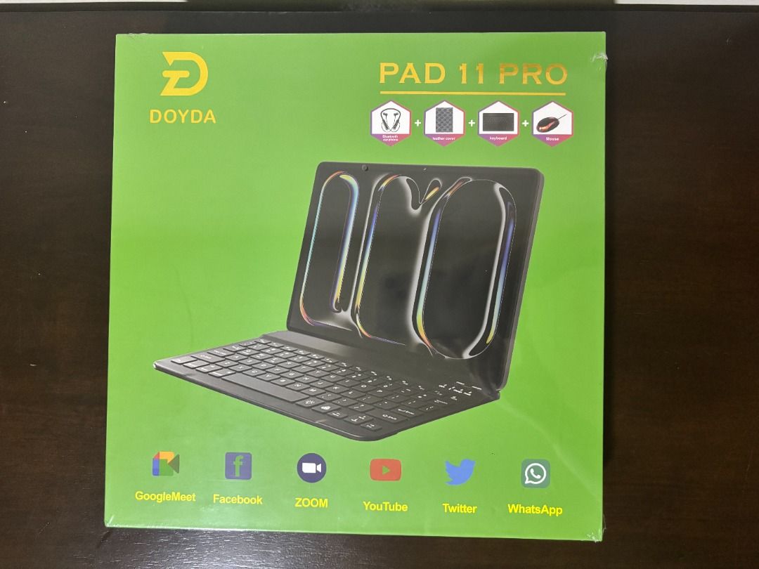 PAD 11 PRO ANDROID TABLET (Category: Android) located in Manila. Submitted by gingercat1111 (Listing ID 1369768608, Image 1). Description: BRAND NEW 10.1"HD Tablet - COMPLETE SET Charger Leather cover Mouse Screen guard Stylus Bluetooth earphones FEATURES: Android 13.0 OS Oct-Core Processor 5M + 13M Pixel Long Standby Battery 8GB RAM + 256GB Memory Wifi + Dual Sim.