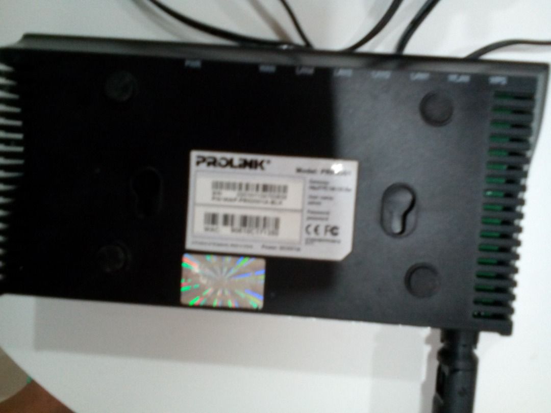 Prolink Router Model: PRN2001, Computers & Tech, Parts & Accessories ...