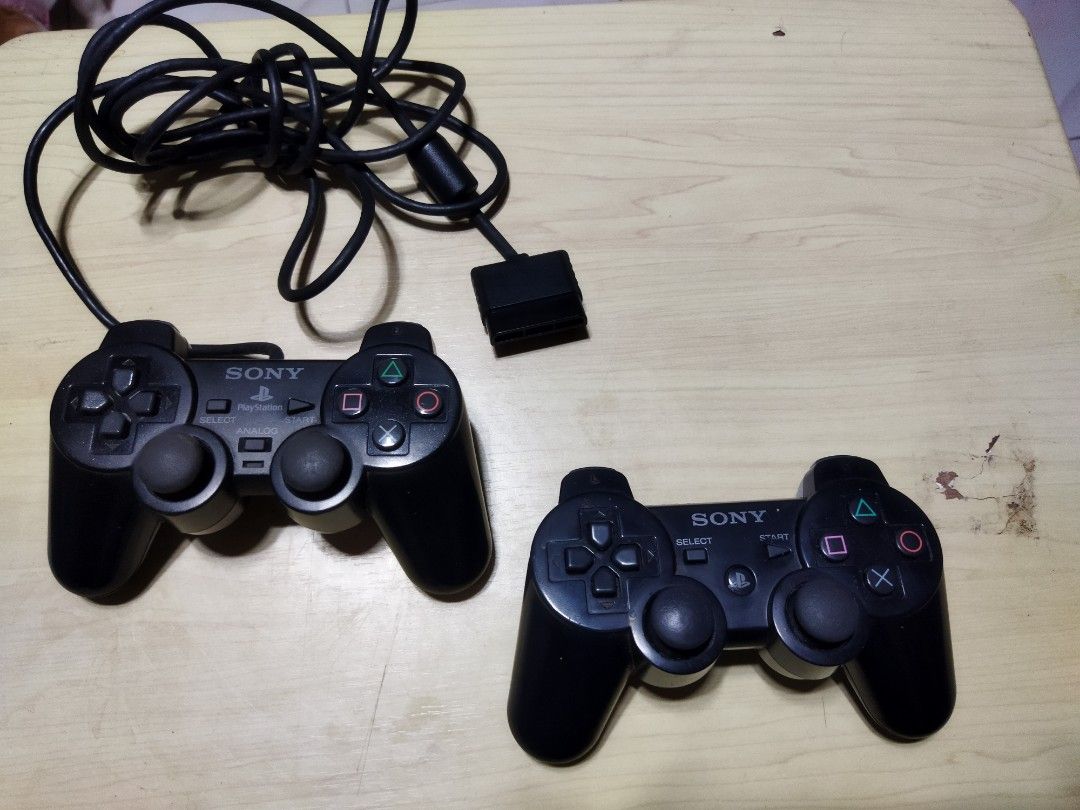 PS2 & PS3 game controller (Category: PlayStation) located in Pasay City. Submitted by marineljapansurplus (Listing ID 1369696213, Image 1). Description: PS2 & PS3 Game Controller Used Not tested Bundle for Price: ₱1,200 Location: Cabrera, Pasay City.