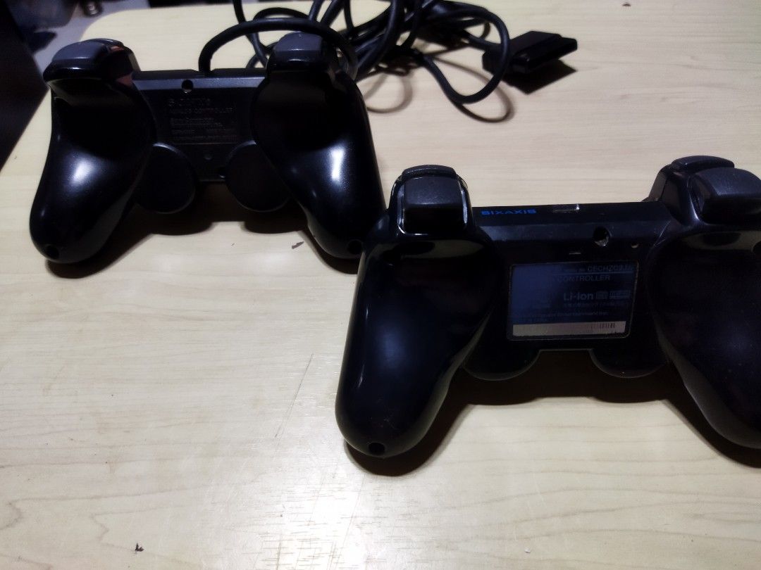 PS2 & PS3 game controller (Category: PlayStation) located in Pasay City. Submitted by marineljapansurplus (Listing ID 1369696213, Image 3). Description: PS2 & PS3 Game Controller Used Not tested Bundle for Price: ₱1,200 Location: Cabrera, Pasay City.