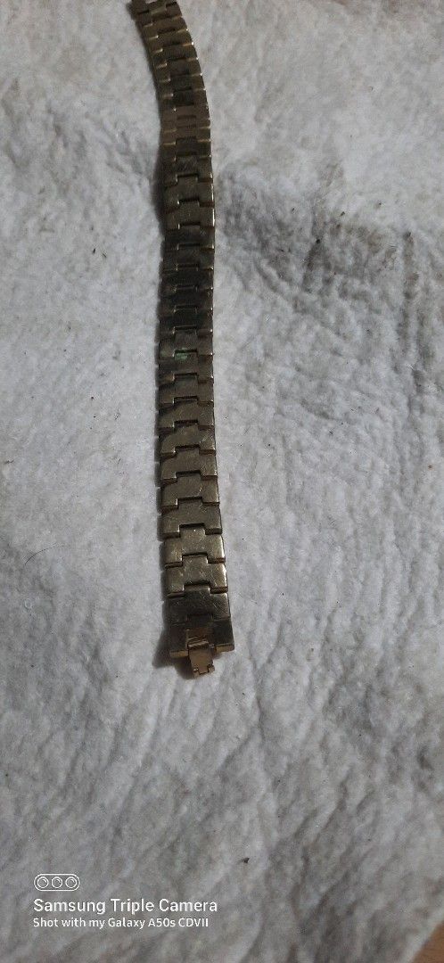Quantum Fussion Excel Metal Bracelet (used) (Category: Luxury Accessories) located in Manila. Submitted by teram (Listing ID 1369863543, Image 3). Description: Quantum Fussion Excel Metal Bracelet 9/10 condition Preloved No time for chatmates COP Door pick up Sf will be shouldered by the buyer Gcash or Maya payment once pi k up by the rider..