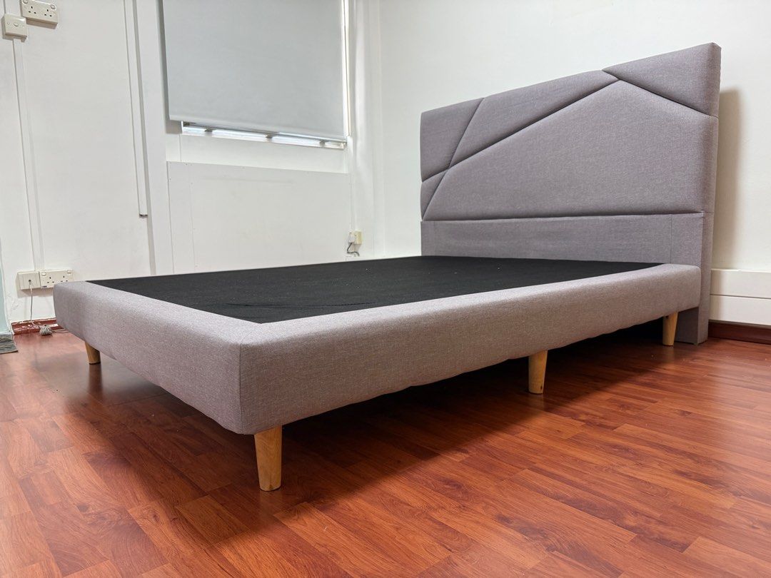 Queen Size Bed Frame - upholstered65075084408961112