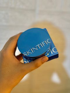 SKINTIFIC Cover All Perfect Matte Cushion High Coverage Poreless Powder Foundation in 00 Porcelain