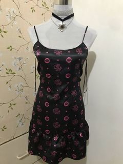 Y2K La Senza Lola & Coco Pajama Dress Bachelorette Party satin nightie