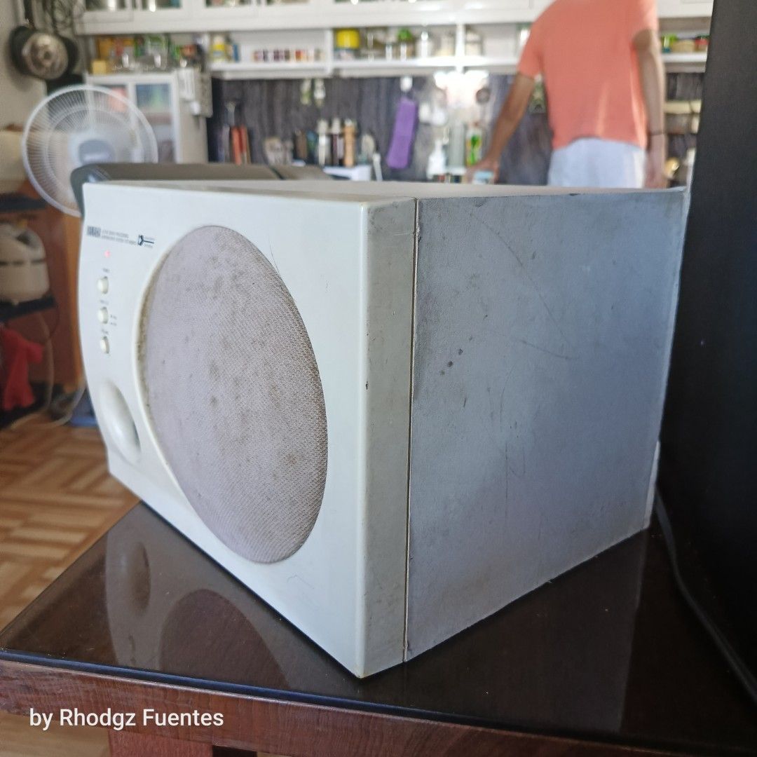 Yamaha Active Subwoofer 25w 110v (Category: Soundbars, Speakers & Amplifiers) located in Bulacan. Submitted by rhodgz (Listing ID 1369715611, Image 3). Description: Yamahha Active SubwoooferYST-MSW10 Active Servo Processing 25w 110v tested ok, no repair P1,500 only we ship anywhere, nationwide.