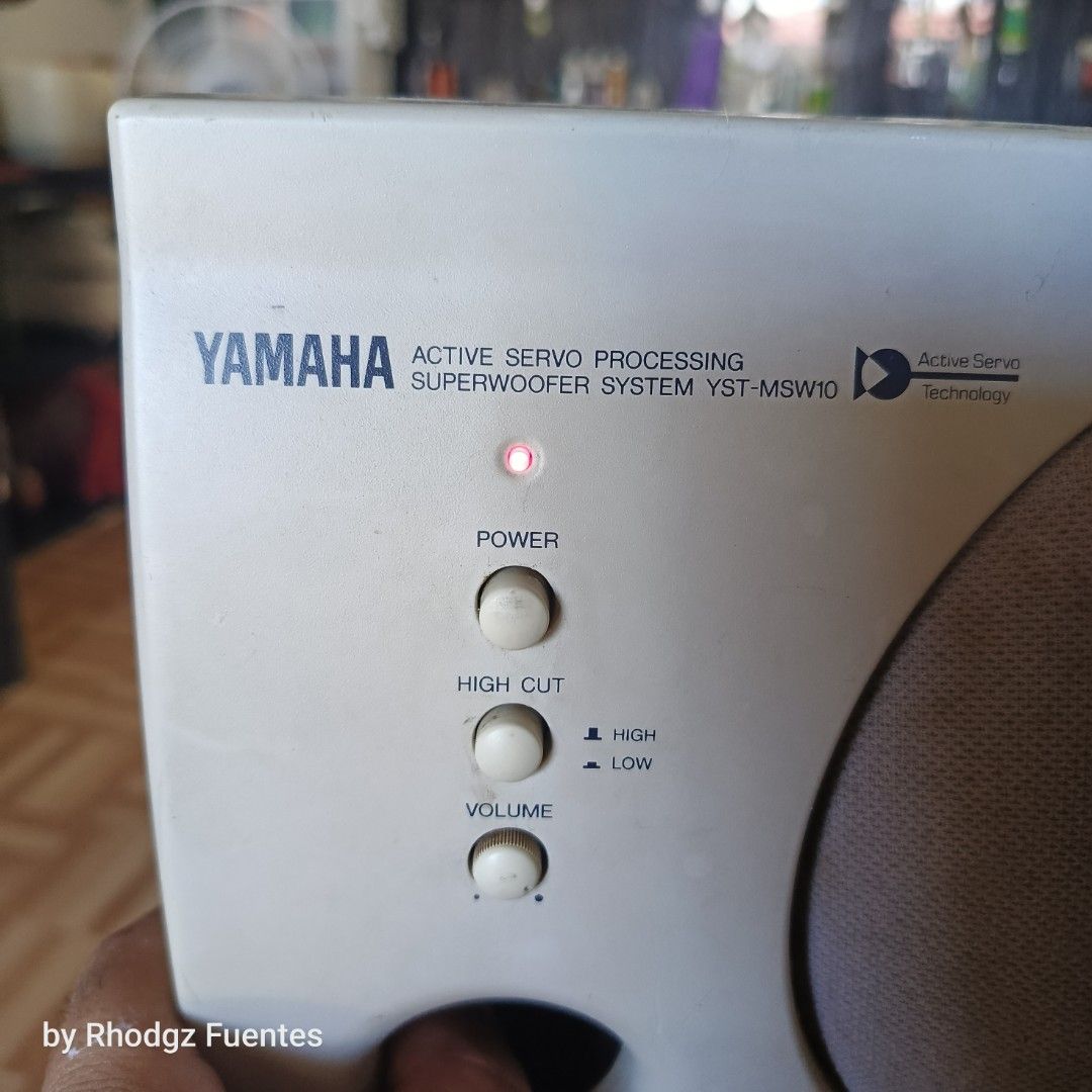 Yamaha Active Subwoofer 25w 110v (Category: Soundbars, Speakers & Amplifiers) located in Bulacan. Submitted by rhodgz (Listing ID 1369715611, Image 2). Description: Yamahha Active SubwoooferYST-MSW10 Active Servo Processing 25w 110v tested ok, no repair P1,500 only we ship anywhere, nationwide.