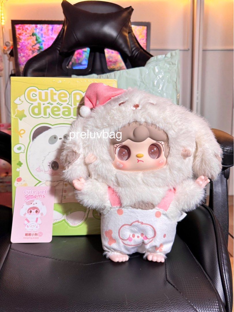 Yooki 400% Sleeping Puppy New✨ [Nett], Toys & Collectibles