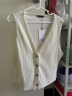 Zara vest top