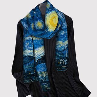 (2pc/2件) 頸巾圍巾保暖梵高van gogh neckerchief scarf #PDC 94071164200167607042110