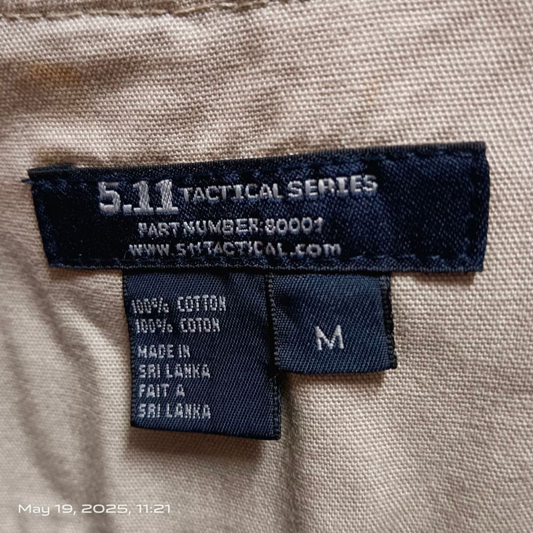 5.11 Tactical Vest (MEDIUM) (Category: Coats, Jackets and Outerwear) located in Quezon City. Submitted by marianodeclutter (Listing ID 1369918481, Image 2). Description: Item Model 80001 100% Cotton Made in Sri Lanka Original 5.11 Loc: quezon city, central avenue.