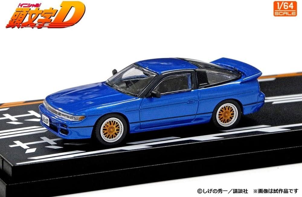 全新日版1/64 金屬車頭文字D 佐藤真子沙雪180SX SILEIGHTY 池谷浩一郎