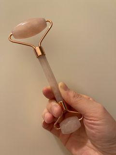 Natural Rose Quartz Facial Massager629327411612191125
