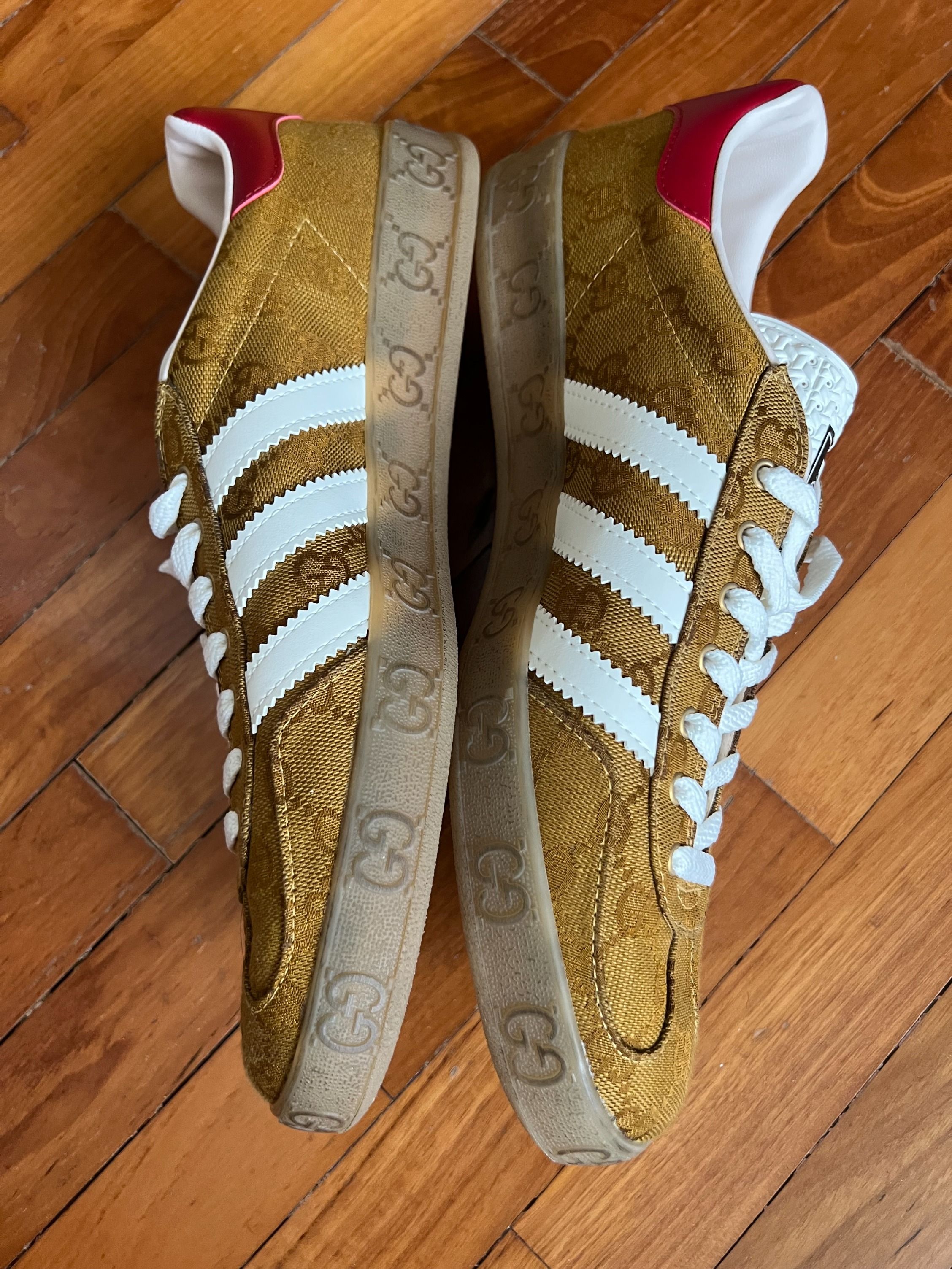 adidas gazelle silver green womens Adidas Gazelle x Gucci GG Monogram – Ar Store main image 0