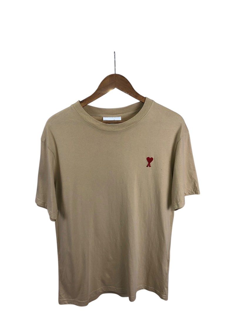 Ami Khaki Shirt (Category: Luxury Apparel) located in Manila. Submitted by 12essentials (Listing ID 1369916961, Image 1). Description: 📌 Excellent Condition 📌 L on tag 📌 Length 28.5’ Width 21’.