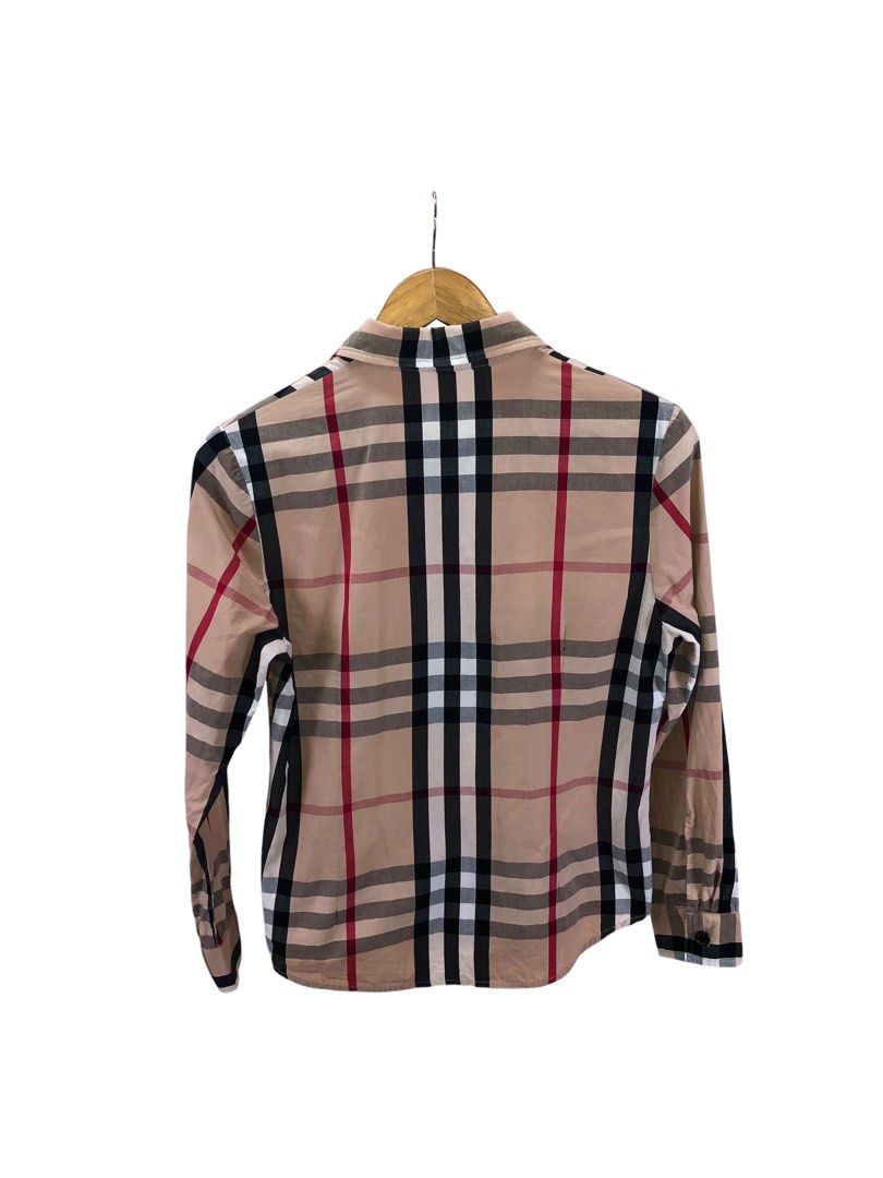 Burberry Nova Plaid LS (Category: Longsleeves) located in Manila. Submitted by 12essentials (Listing ID 1369984405, Image 3). Description: 📌 Excellent Condition 📌 L on tag 📌 Length 24’ Width 19’.