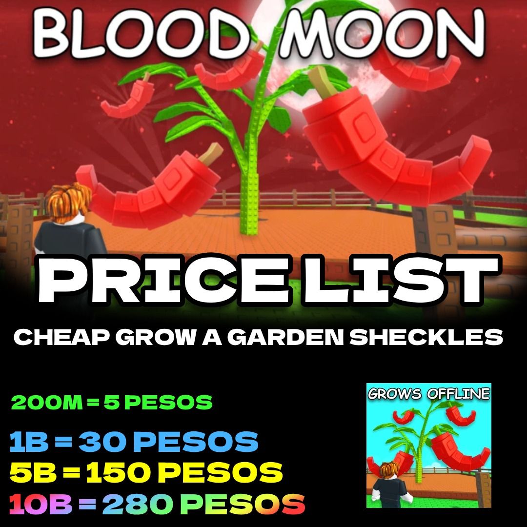 Cheap Grow A Garden Sheckles (Category: In-Game Products) located in Caloocan City. Submitted by mellow_01 (Listing ID 1369950335, Image 1). Description: .