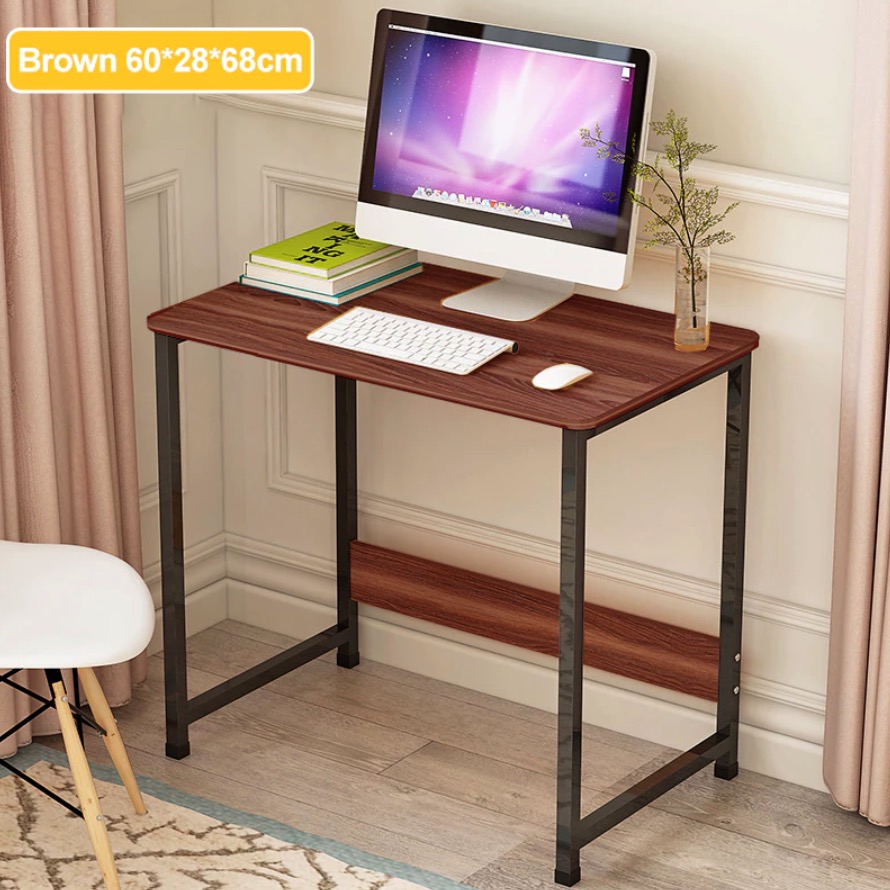 Compact Computer Desk Setup | Minimalist Study Desk Design | Space ...