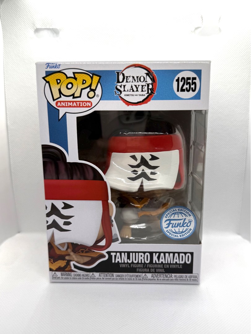 Figurine Funko Pop! Tanjuro Kamado (Demon Slayer) - Édition AAA Anime Exclusive US
