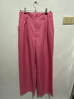 GU pink trousers