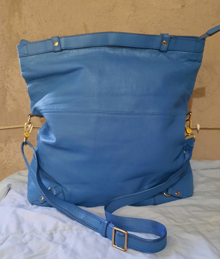 HIROSHIMA LEATHER BAG (Category: Luxury Bags & Wallets) located in Manila. Submitted by smicolen (Listing ID 1369921465, Image 3). Description: HIROSHIMA LEATHER BAG pde tote bag or crossbody issues: signs of usage and some faded at that ba.
