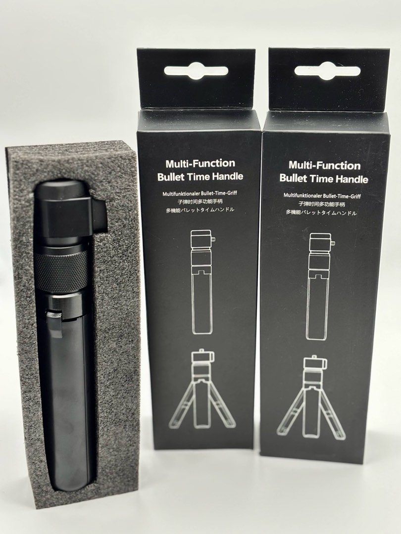 Bullet Time Rotating Handle Multi-Function Tripod For Insta360 X5 X4 X3 X2 (Category: Tripods & Monopods) located in Makati City. Submitted by jc.cuerdo (Listing ID 1369906714, Image 2). Description: Insta360 Bullet Time Rotating Handle Multi-Function Tripod For Insta360 X5 X4 X3 X2.