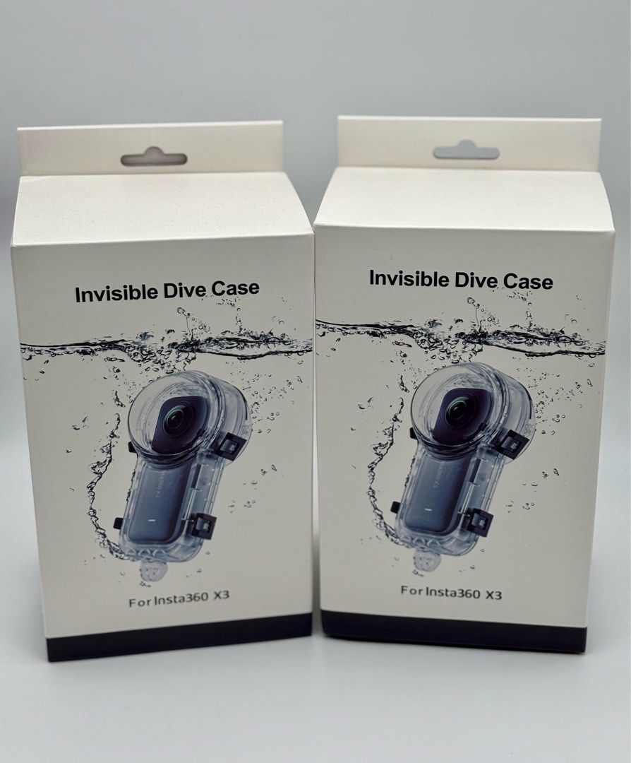 INSTA360 X3 INVISIBLE DIVE CASE (Category: Camera Bags & Carriers) located in Makati City. Submitted by jc.cuerdo (Listing ID 1370042871, Image 3). Description: INSTA360 X3 INVISIBLE DIVE CASE Note: Secure the Invisible Dive Case tightly with the screw when mounting on the Invisible Selfie Stick. Keep them in a straight line to prevent the Invisible Selfie Stick being visible in the footage. Compatibility: INSTA360 X3 Completely invisible case wi