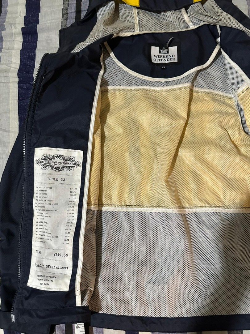 Jacket (Category: Coats, Jackets and Outerwear) located in Semenyih. Submitted by azxtnt (Listing ID 1370032721, Image 3). Description: Weekend offender Size xs Used like new No defect Rm350 nego.