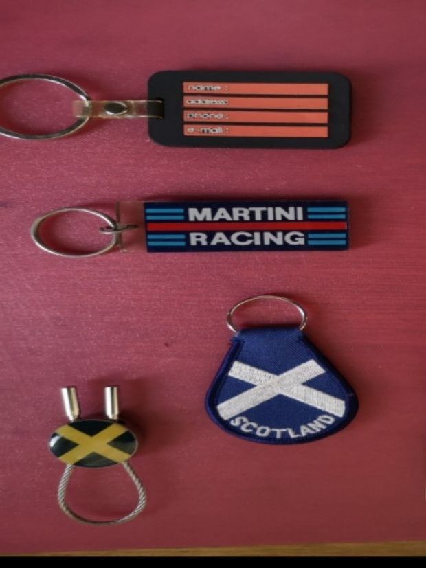 Key chains Racing Bentley Goodyear Luxury (Category: Luxury Accessories) located in Manila. Submitted by leo.7 (Listing ID 1095731161, Image 3). Description: I have extensive collection, this is just a few from motoring.. ASK ME FOR OTHER THEMES Martini Racing Team key ring NEW P150 Original Bentley Merch Leather key holder from UK dealer only P750 Scottish Flag key holder Embroidered, Soft won't scratch paint P450 Scottish Flag inlayed metal cas