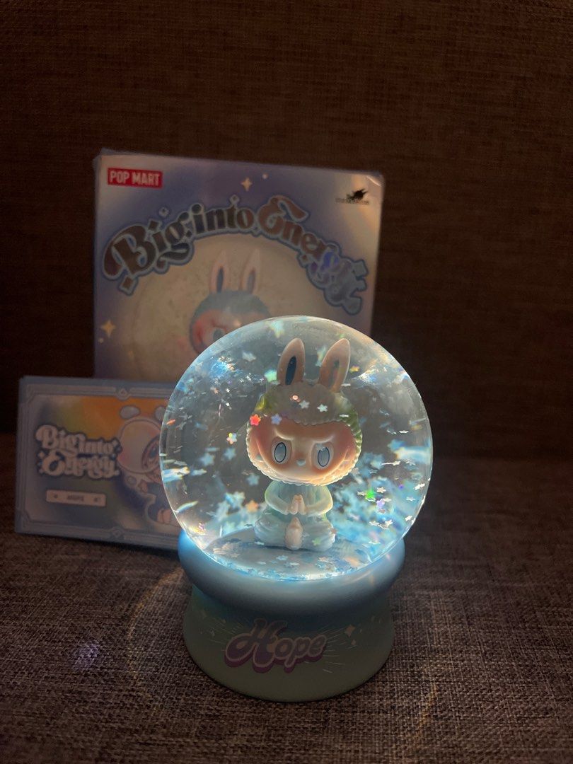 ポップマートEnergy シリーズ クリスタルボール（Labubu Crystal