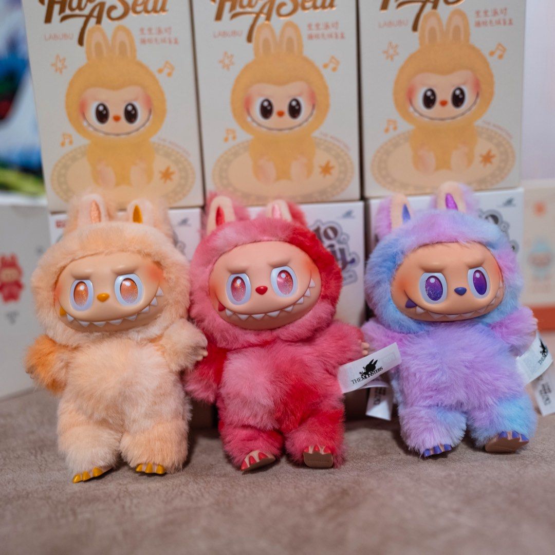 Labubu V3 Set & Confirmed Boxes(BNIB, Unscratched Codes, 100% Authentic ...