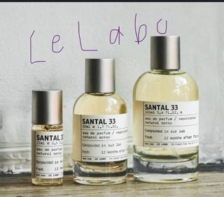 Le Labo Santal 33 Eau de Parfum of 50ml EDP not Byredo 