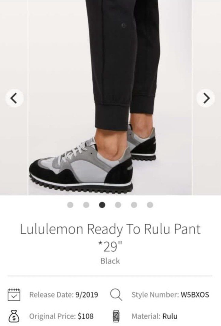 Lululemon Ready to Rulu dot 6 (Category: Activewear) located in Malaybalay. Submitted by charmcee (Listing ID 1370015110, Image 3). Description: Waistline 28-30 Length(inches) :38.5 Good condition Already washed Color rate: 9/10.