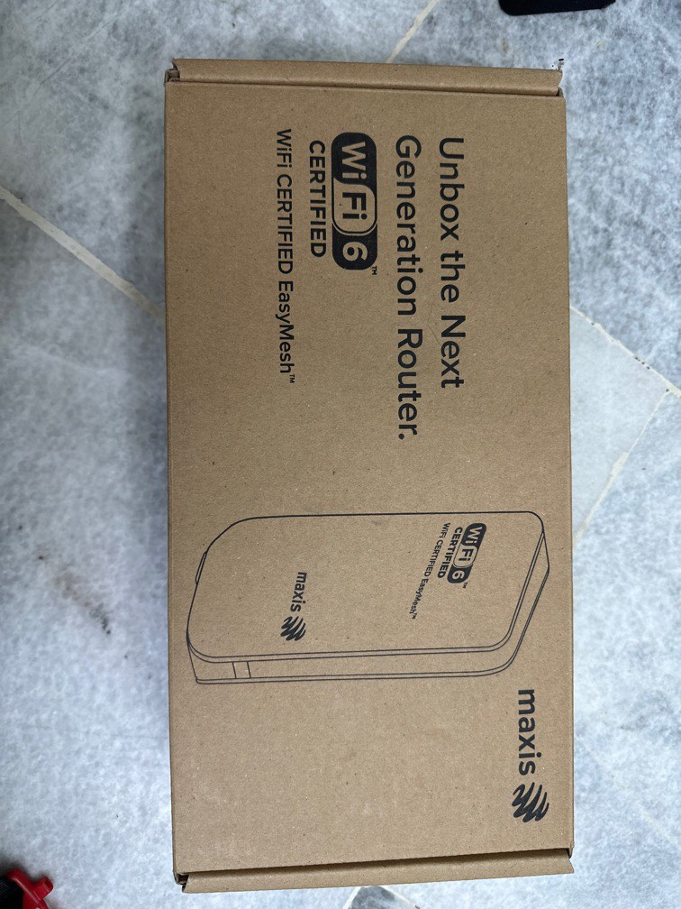 Maxis Wifi6 router with Zte dongle, Computers & Tech, Office & Business ...