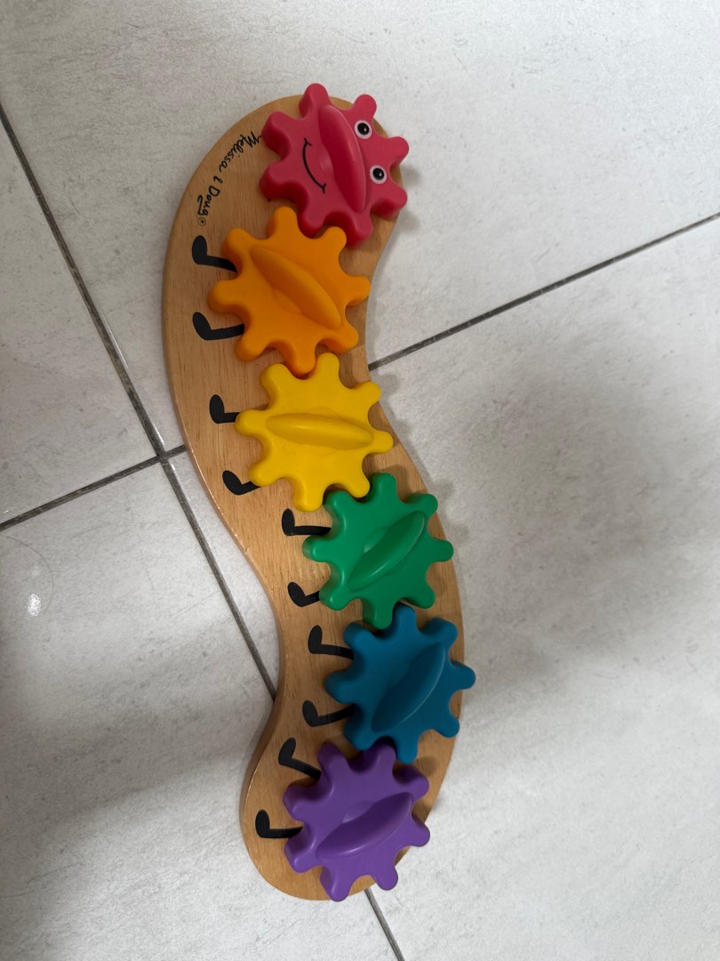 Melissa & Doug Counting Caterpillar – Gioco Educativo In Legno Per Imparare I Numeri, Lunghezza 28 Cm - 2
