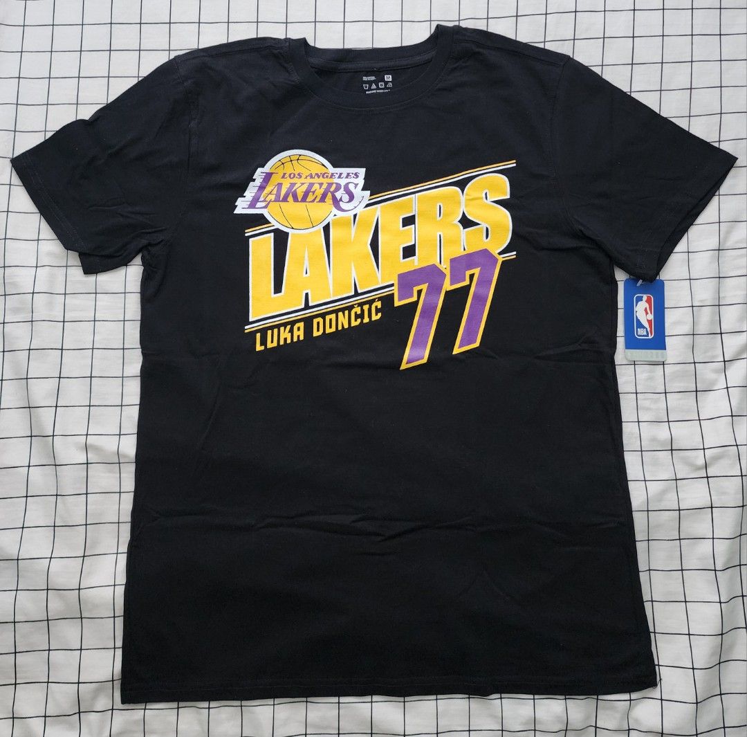NBA Lakers Luka Doncic shirt (Category: Tshirts & Polo Shirts ) located in Las Pinas. Submitted by mikerc (Listing ID 1369878212, Image 1). Description: Lakers Luka Doncic shirt Original licensed NBA product Medium size available Meet ups in Alabang area or via courier.