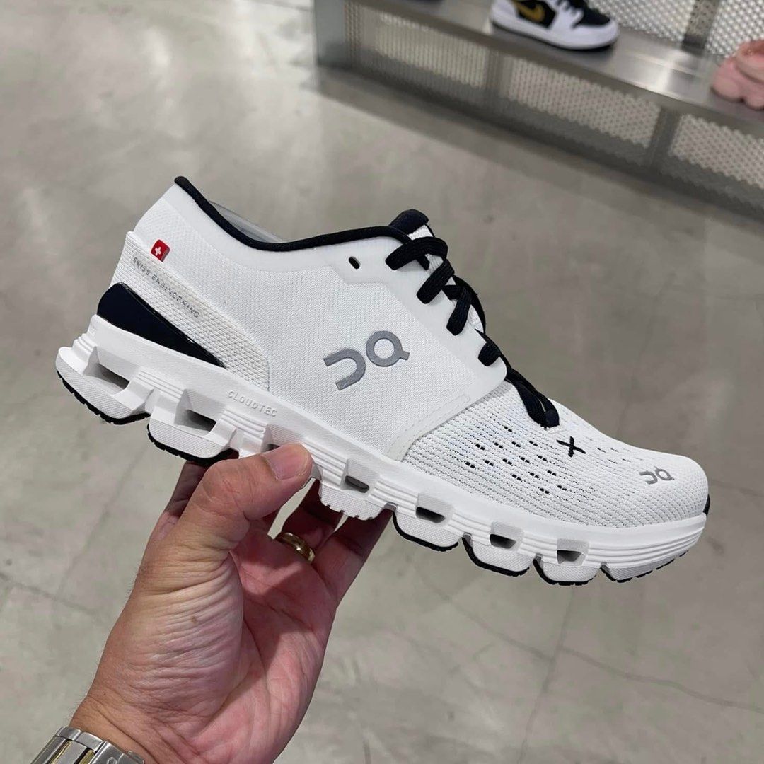 On Running Cloud X4 White Ivory Black (Category: Sneakers) located in Manila. Submitted by solefindsphilippines (Listing ID 1370034611, Image 2). Description: On Running Cloud X4 White Ivory Black Available Sizes: 7/ 7.5/ 8/ 8.5/ 9/ 9.5/ 10/ 10.5/ 11/ 11.5/ 12 Men’s 5/ 5.5/ 6/ 6.5/ 7/ 7.5/ 8/ 8.5/ 9/ 9.5/ 10 Women’s Price: 8,499 to 8,999 only Brand new All of our items are 100% Authentic/ Legit/ Original How to Order? Message us now!📩 Follow us 