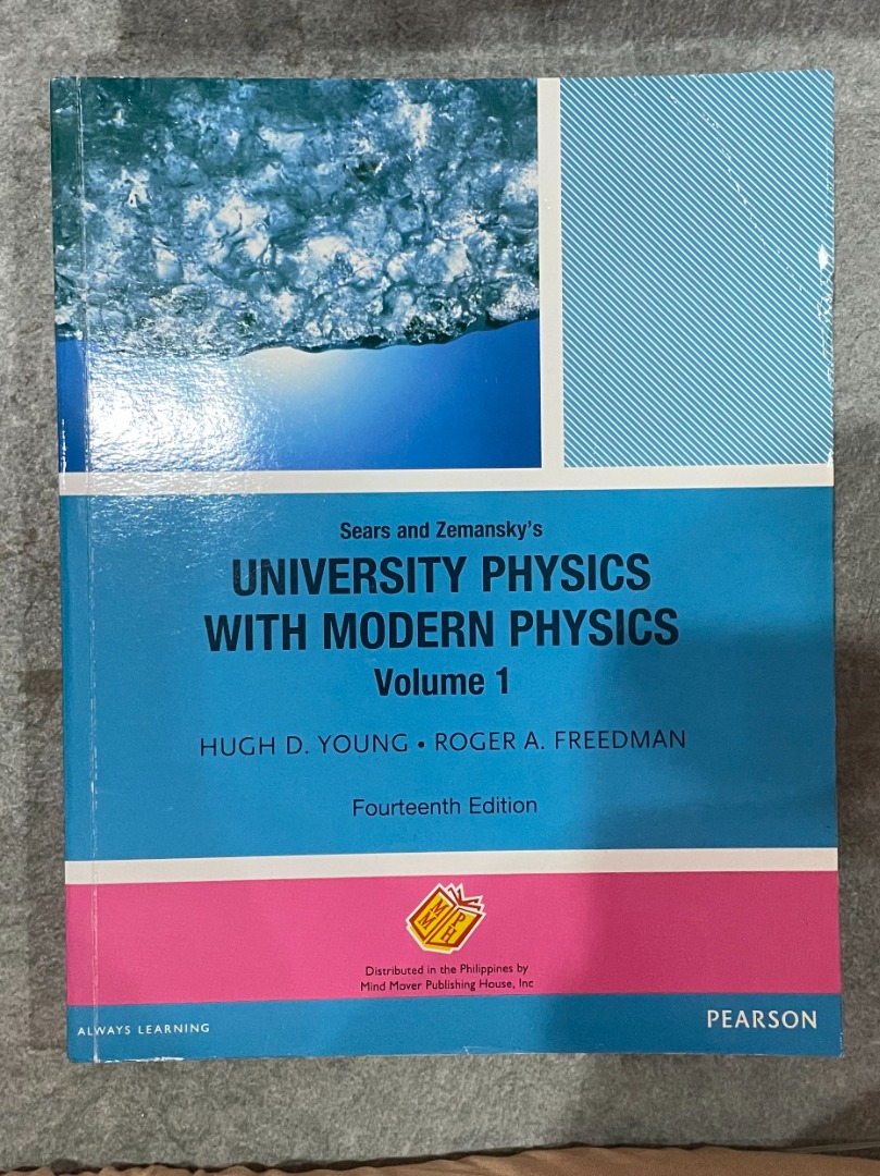 (Pearson 14th Edition) University Physics with Modern Physics Volume 1 ...