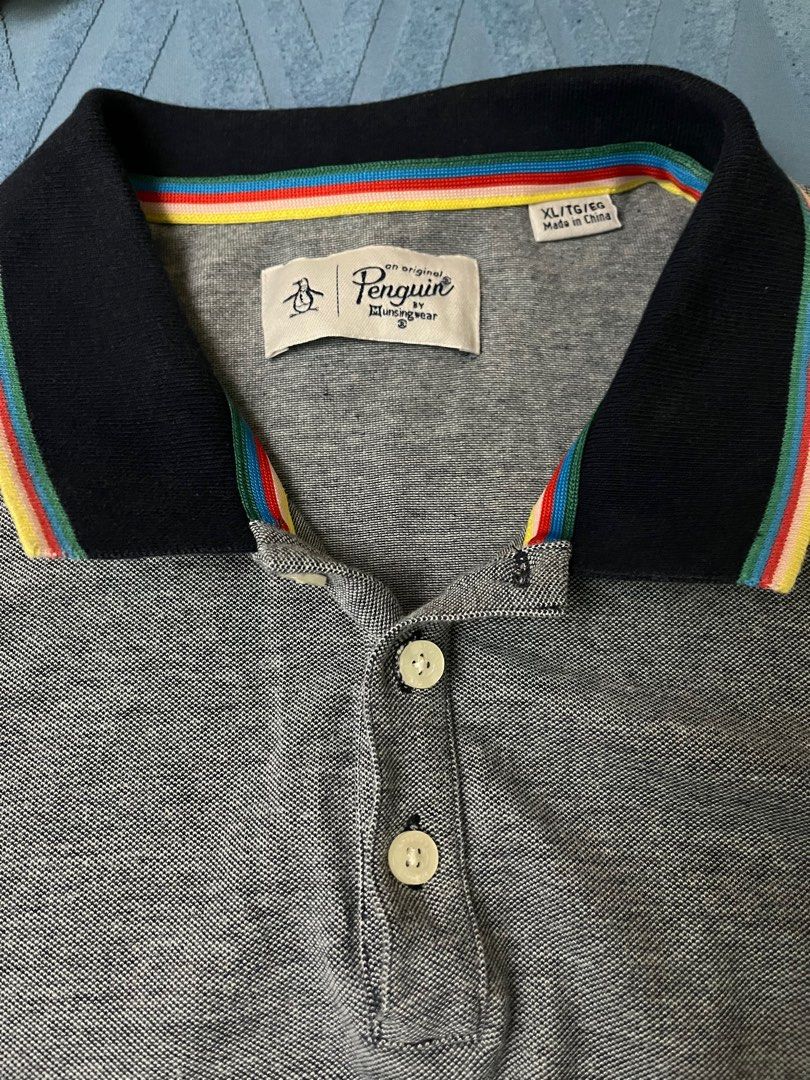 Penguin polo shirt (Category: Tshirts & Polo Shirts ) located in Pasay City. Submitted by philippps (Listing ID 1369884184, Image 2). Description: Penguin Polo Shirt 9.9/10 condition No issue Size L-Xl 22x 28.