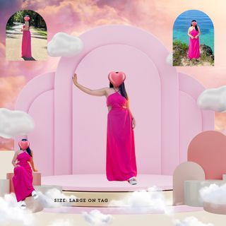 Pink A-Line Summer/Party Dress