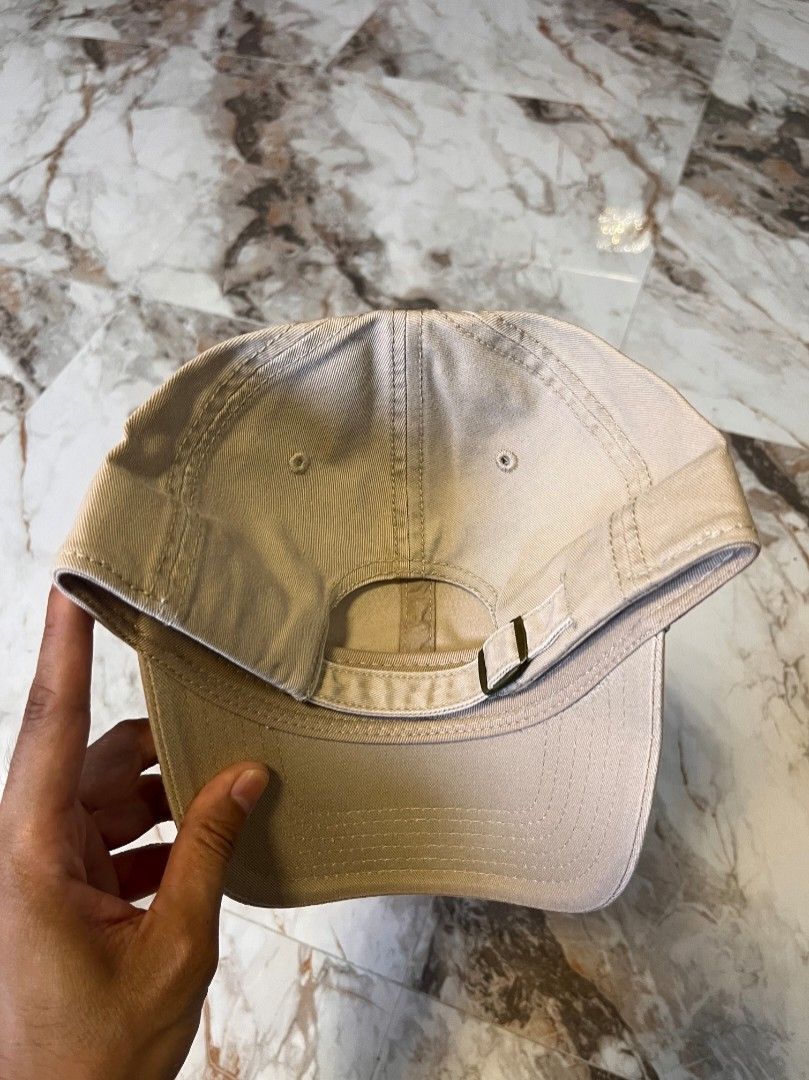 Plain Khaki Dad Cap (Category: Caps & Hats) located in Guagua. Submitted by copthacap_ (Listing ID 1355474606, Image 2). Description: condition: brand new issue: none color may vary due to lighting mop: gcash shipping: J&T loc: guagua, pampanga (open for meet ups).