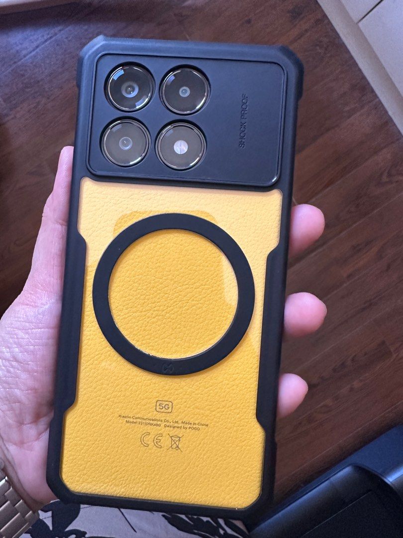 POCO X6 PRO 5G (Category: Android Others) located in Muntinlupa City. Submitted by clairebobot (Listing ID 1369944154, Image 1). Description: Dinensity 8300-Ultra 8+256G Global Version 120HZ No box lang… very slightly negotiable.